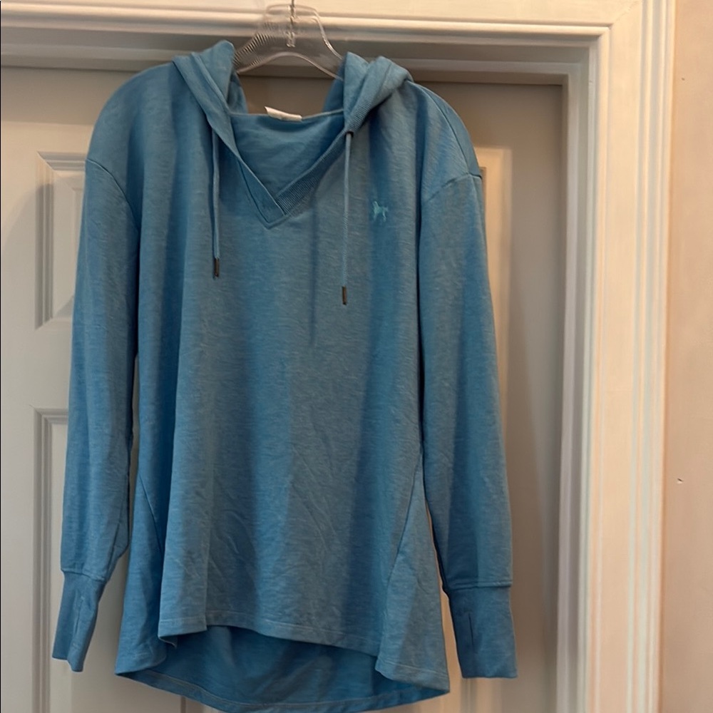 The Black Dog Light Blue Hoodie